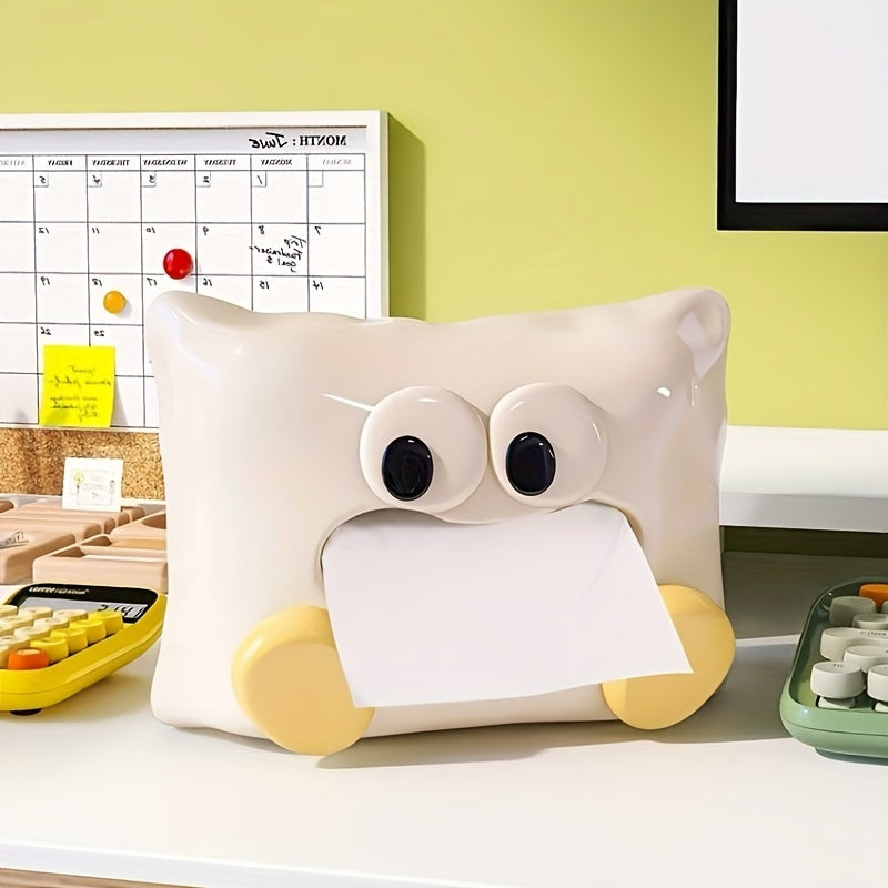 Cheerful Chomp Tissue Box