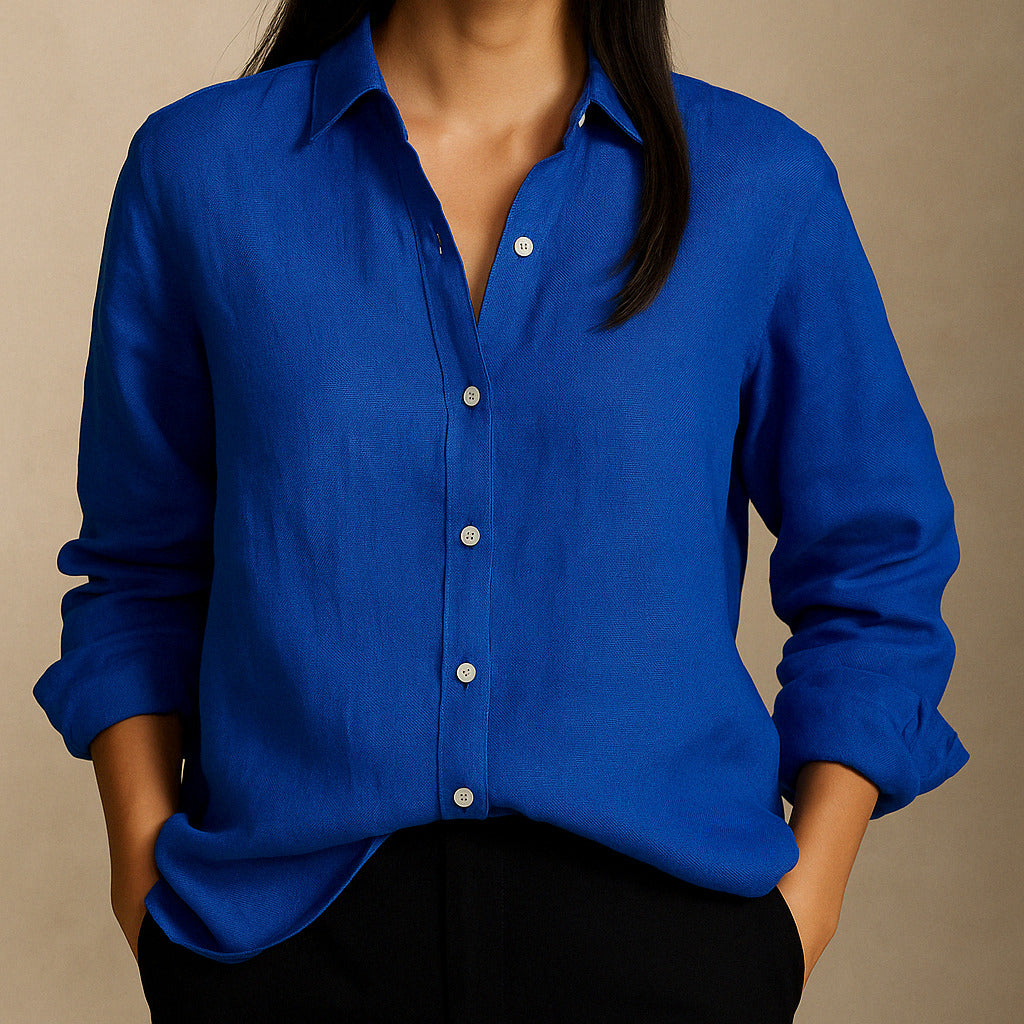 Ava Linen Relaxed Shirt