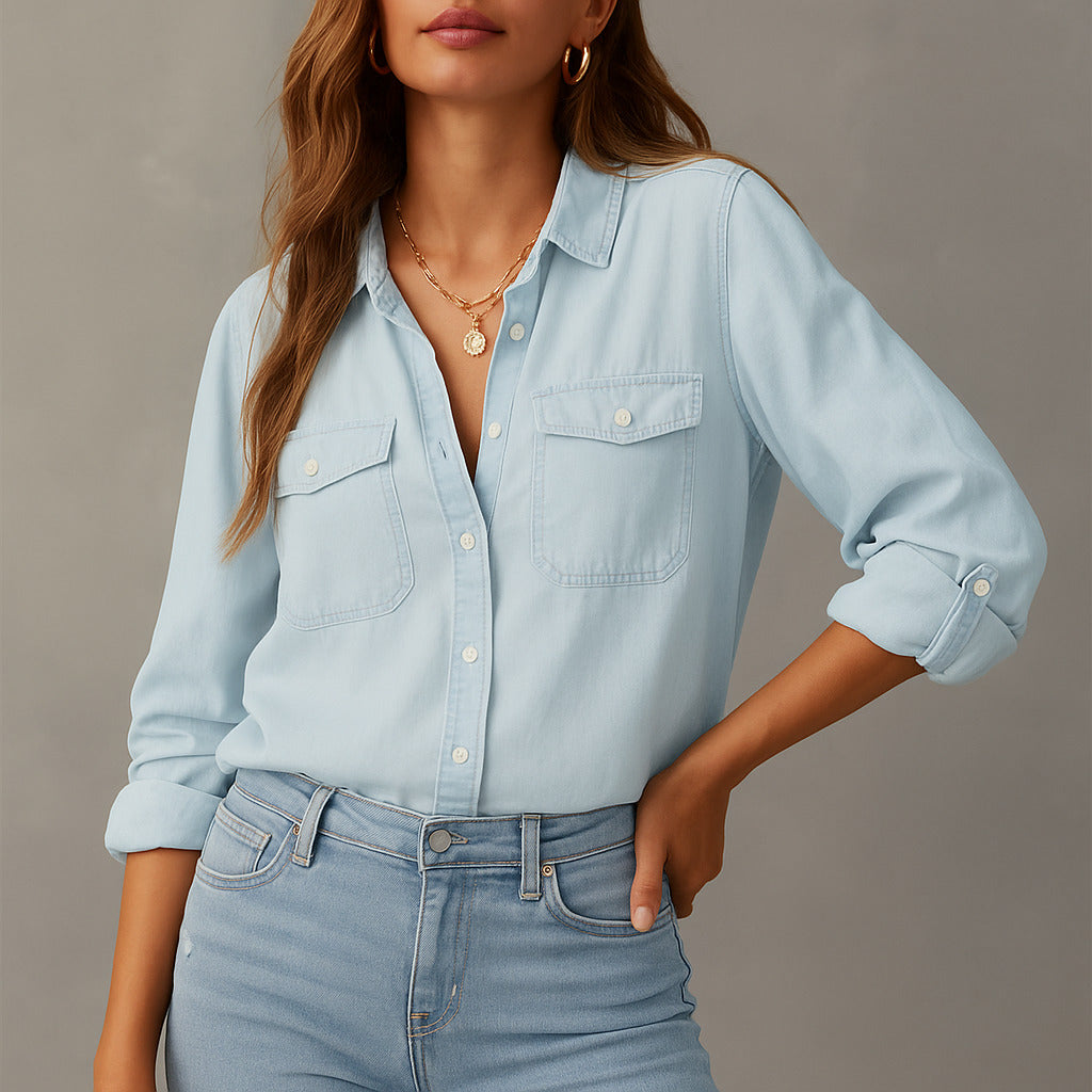 Rae Denim Casual Shirt