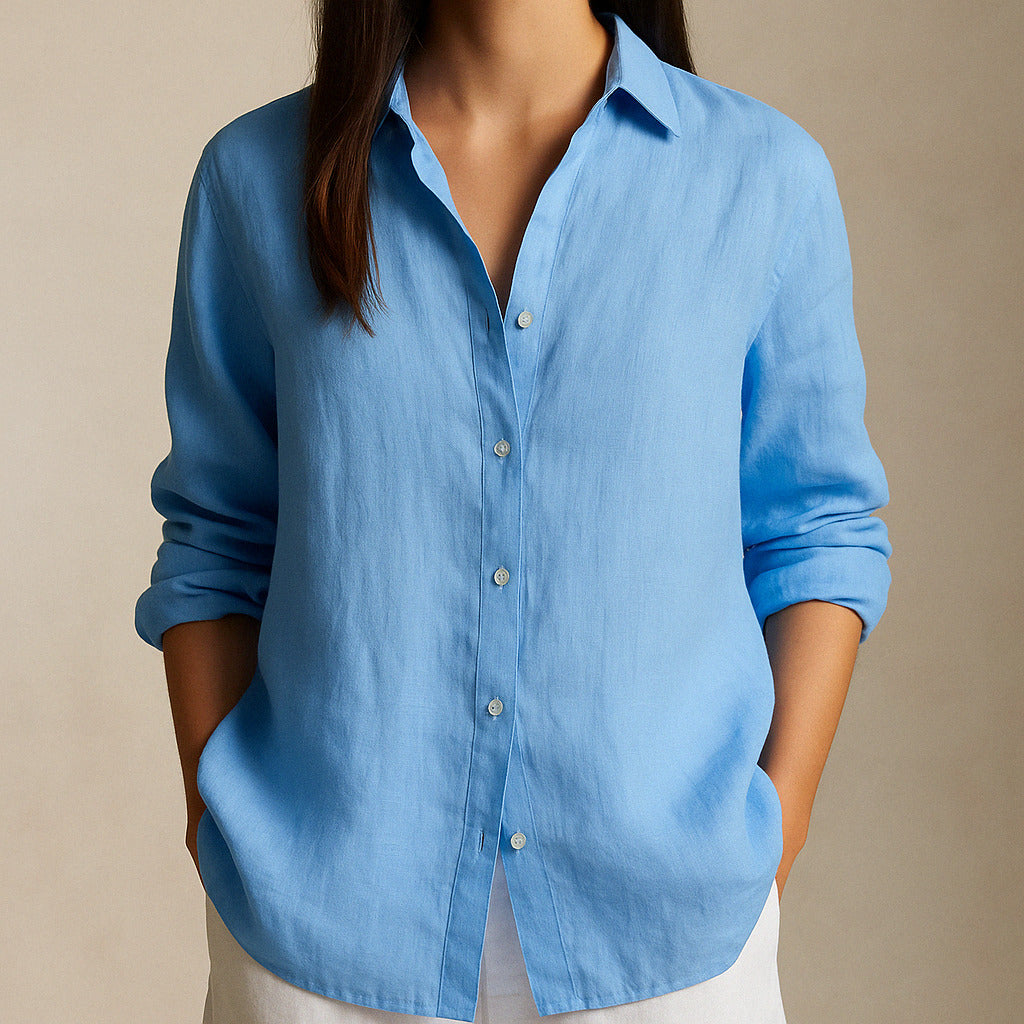 Ava Linen Relaxed Shirt