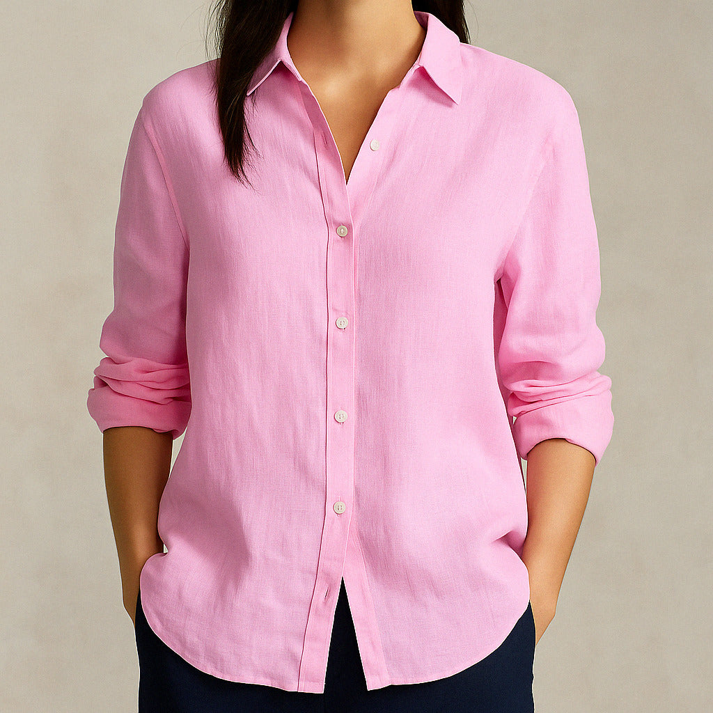 Ava Linen Relaxed Shirt