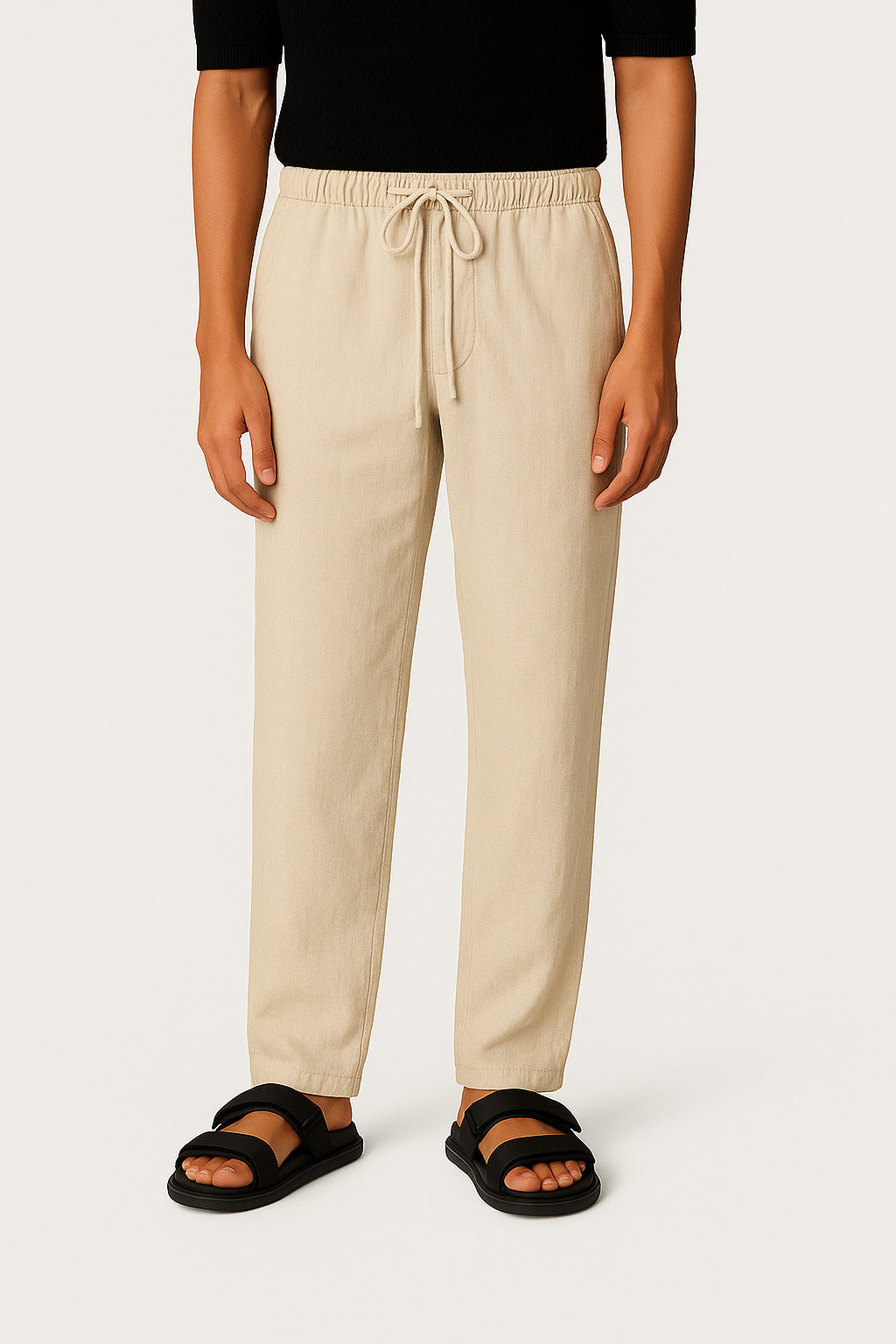 Leonardo Relaxed Linen Pants