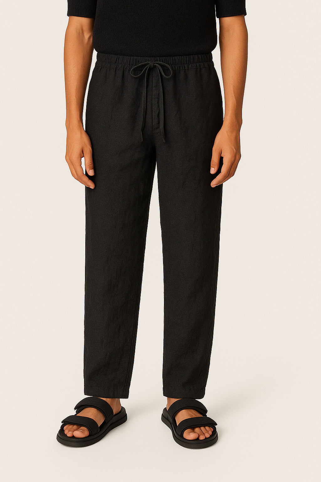 Leonardo Relaxed Linen Pants
