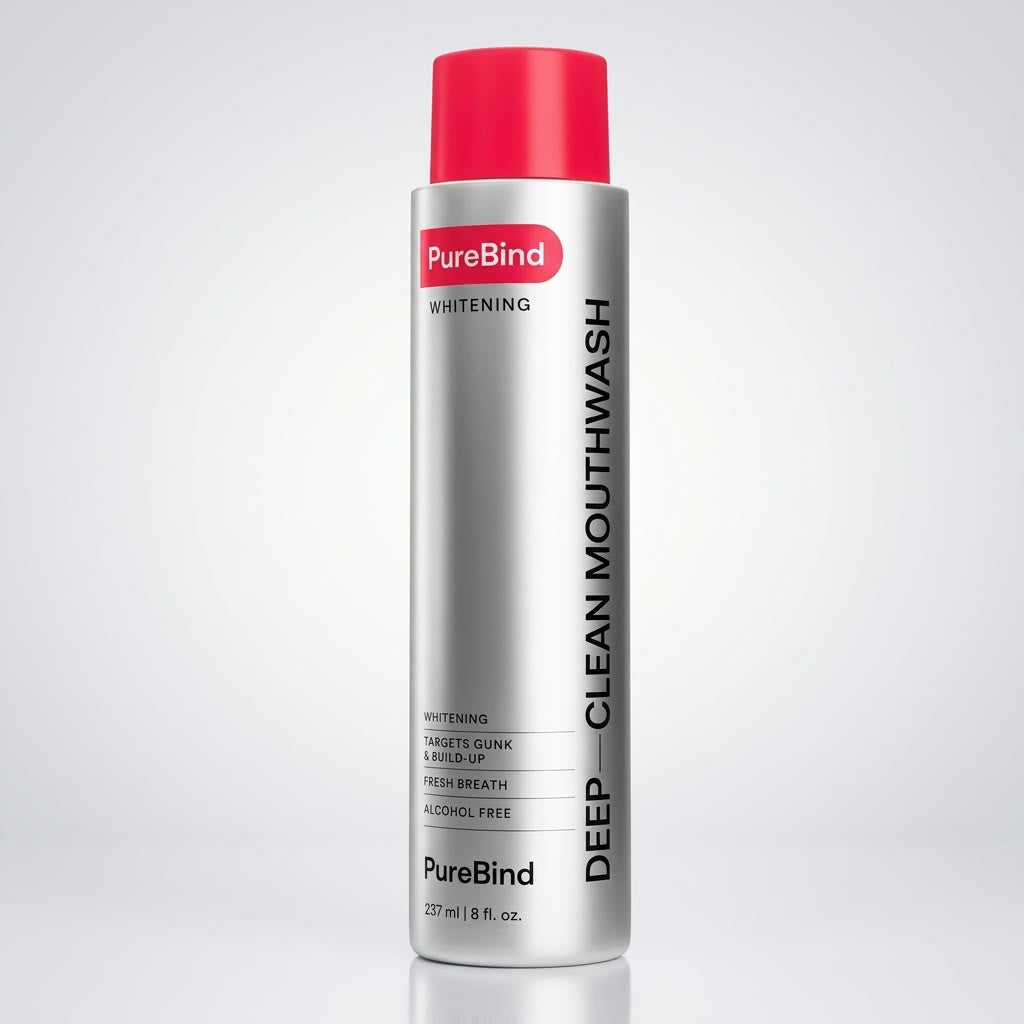 PureBind Deep-Clean Mouthwash 237ml bottle