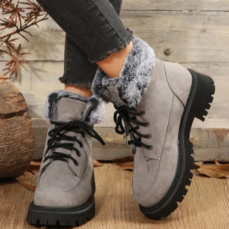 Winter Boots with Warm Fur