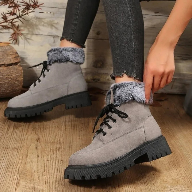 Winter Boots with Warm Fur