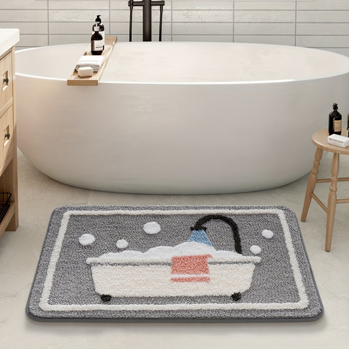 Plush Comfort Bath Mat