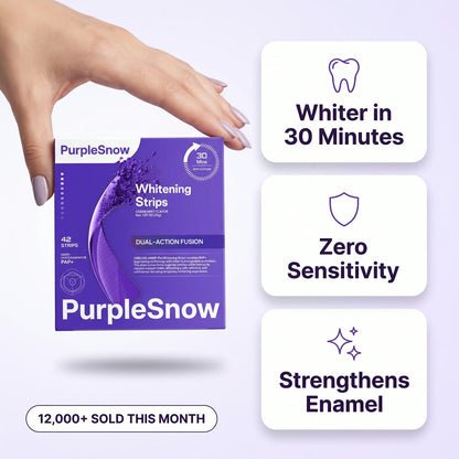 PurpleSnow Whitening Strips