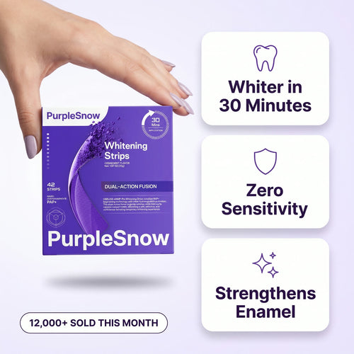 PurpleSnow Whitening Strips