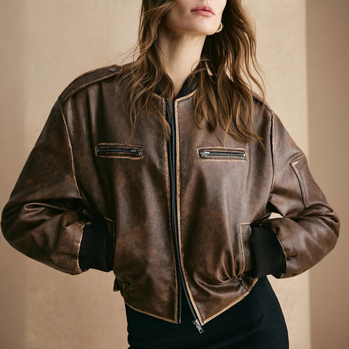 Harper Premium Leather Jacket