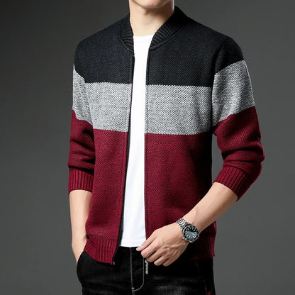 Vanguard Contrast Knit Jacket