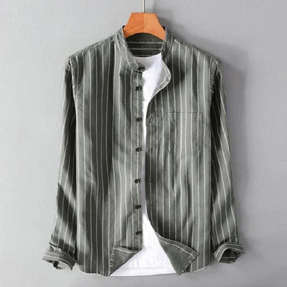 Laguna Striped Linen Shirt