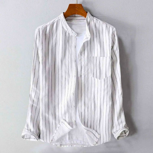 Laguna Striped Linen Shirt