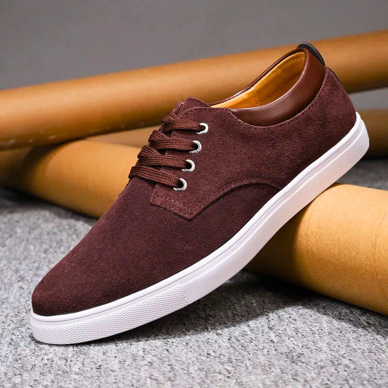 Alessio Genuine Suede Leather Shoes