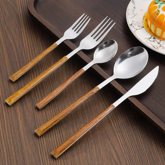 Elysian Oak Flatware Collection