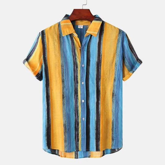 Summer Stripe Men's Shirt