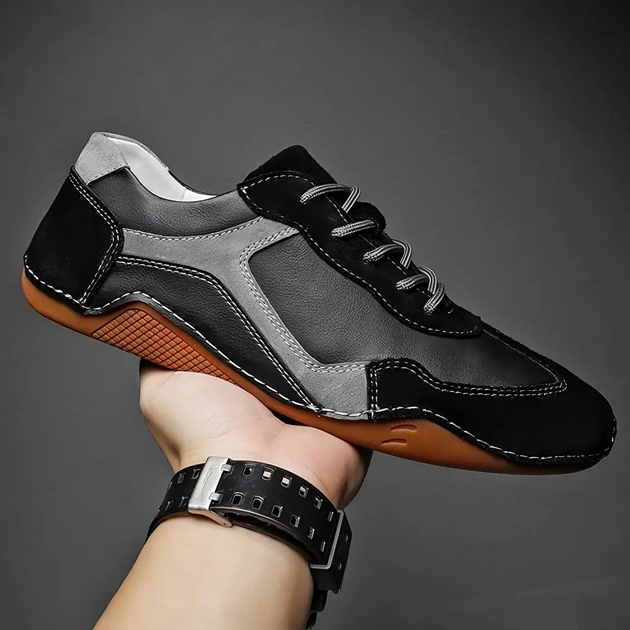 Casual Leather Sneakers