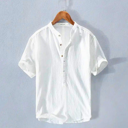 Kyoto Japanese Style Linen Shirt