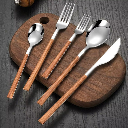 Elysian Oak Flatware Collection