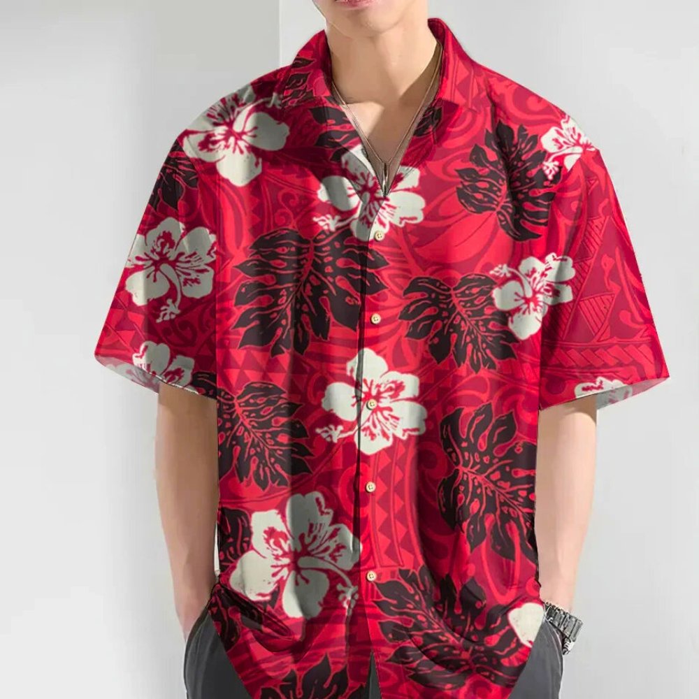 Veracruz Tropical Print Shirt