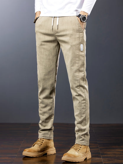 Refined Comfort Drawstring Pants