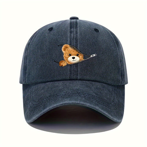Teddy Embroidered Cap