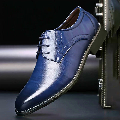 Vince Leather Plain Toe Derby