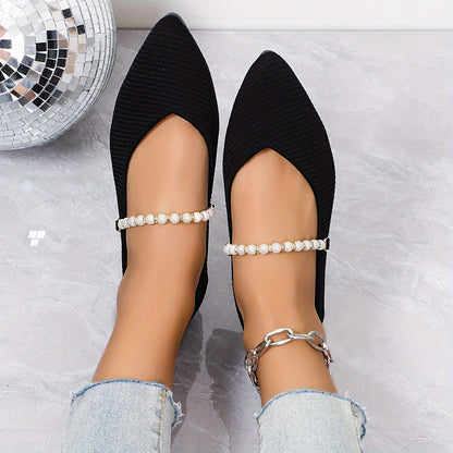 Chic Pearl Flats