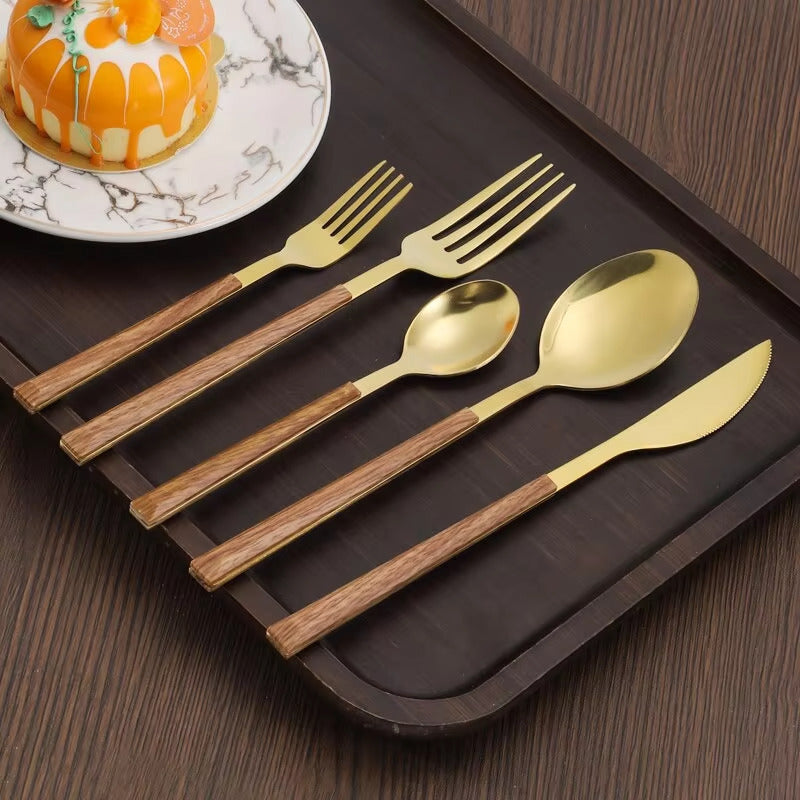 Elysian Oak Flatware Collection