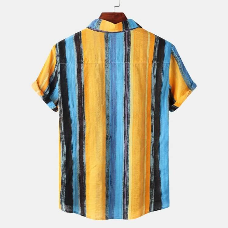 Summer Stripe Men's Shirt