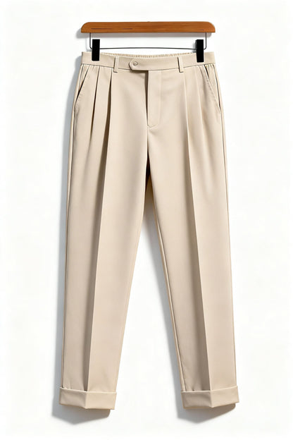 Italian Cotton Tailored Pants