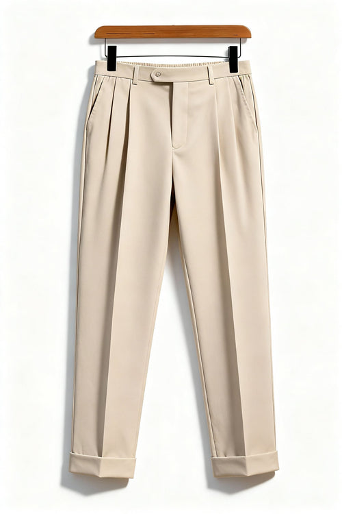 Italian Cotton Tailored Pants