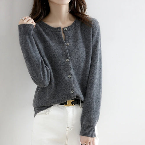 Elan Cashmere Cardigan