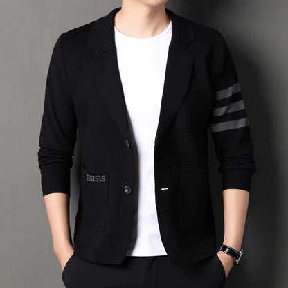 Midtown Wool Knit Cardigan