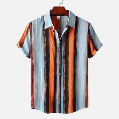 Summer Stripe Men's Shirt