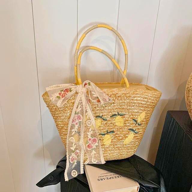 Italian-Inspired Lemon Tote