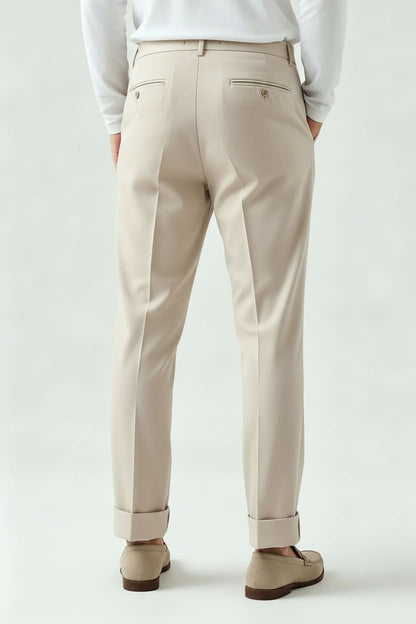 Italian Cotton Tailored Pants