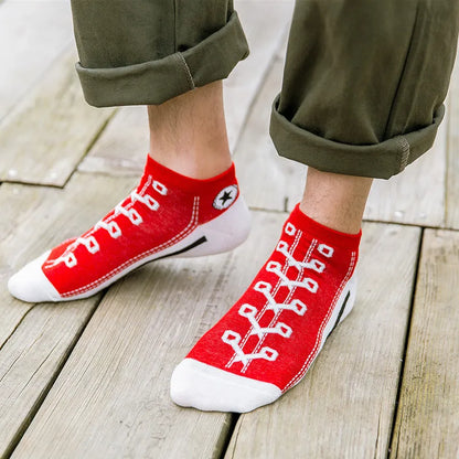 Sneaker-Inspired Ankle Socks