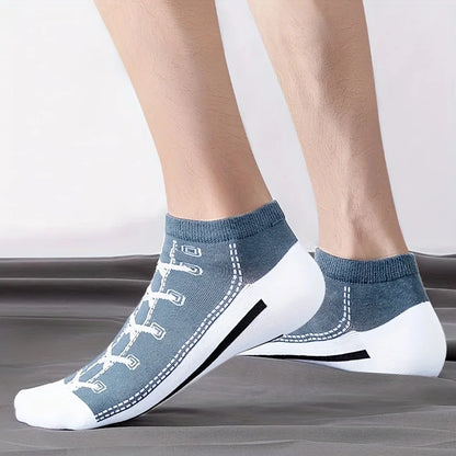 Sneaker-Inspired Ankle Socks