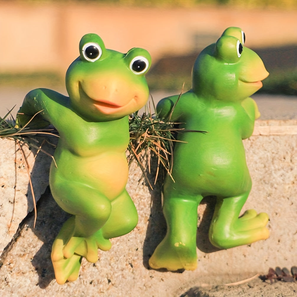 Whimsical Frog Flower Pot Huggers