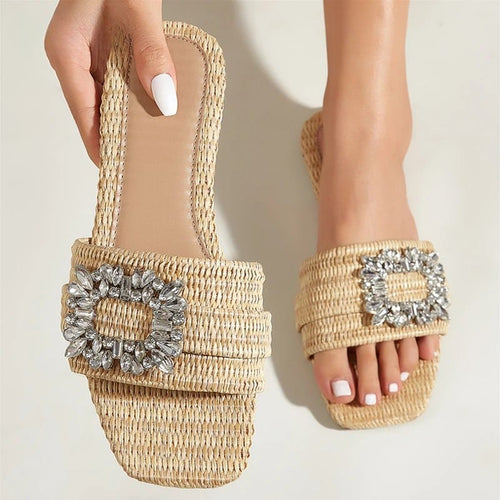 Luma Woven Slide Sandal