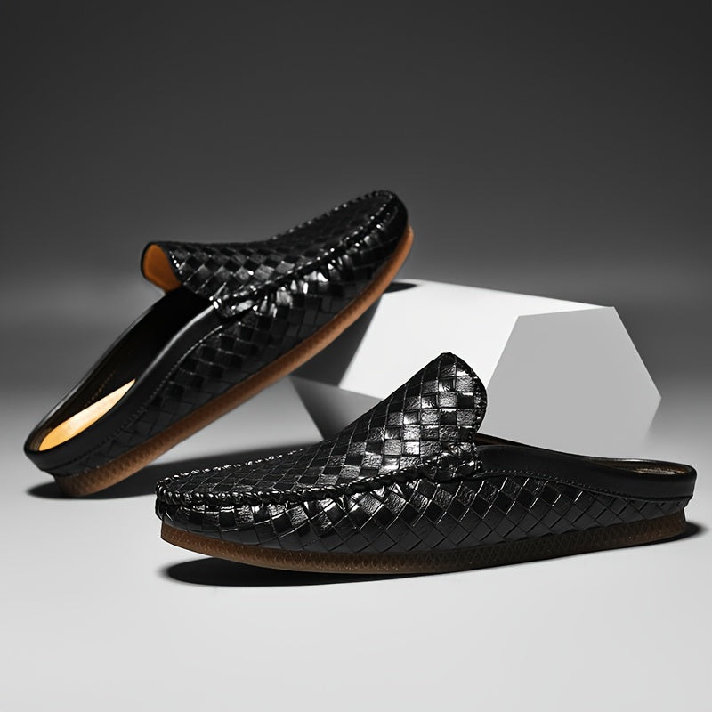 Michael Woven Leather Loafer