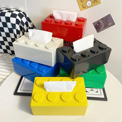 LEGO-inspired tissue boxes