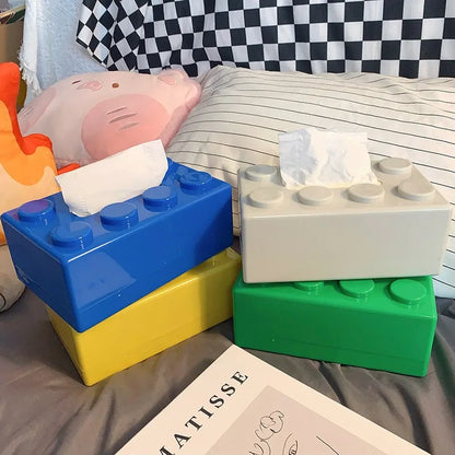 LEGO-inspired tissue boxes