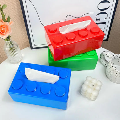 LEGO-inspired tissue boxes