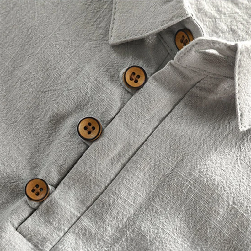 Roux Cotton Button Polo