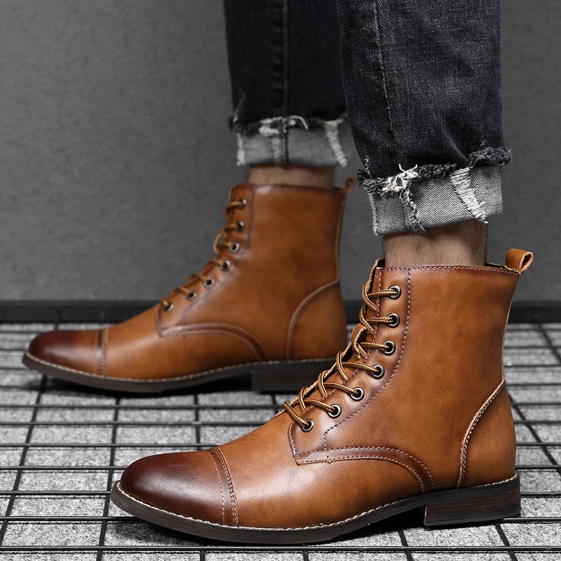 Vanguard Genuine Leather Boots