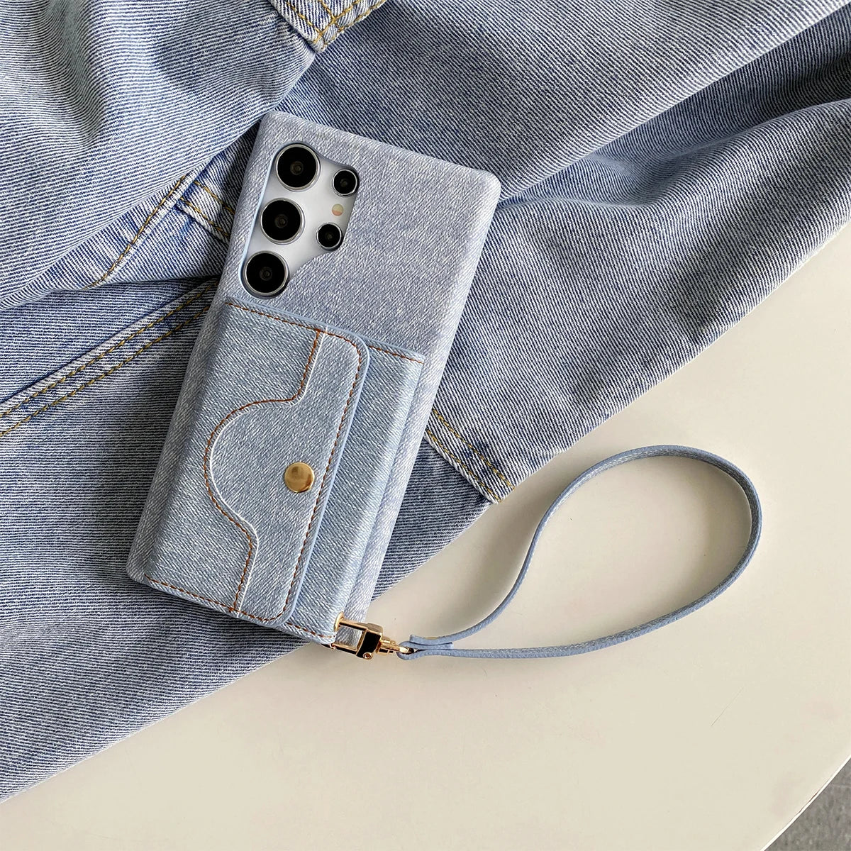 Sierra Samsung Galaxy Denim Wallet Case