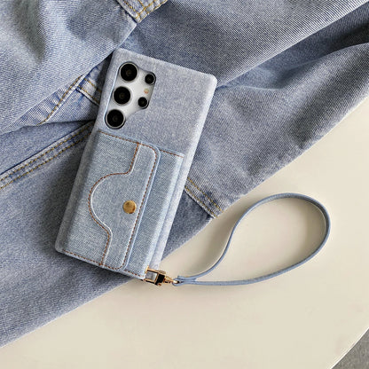 Sierra Samsung Galaxy Denim Wallet Case