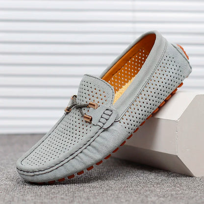 Alfredo Perforated Driving Loafer